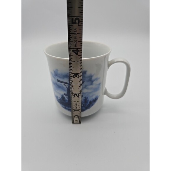 Vintage Ter Steege b.v. Delft Blauw Coffee Mug Hand Decorated in Holland - Picture 8 of 10